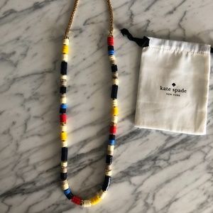 Kate Spade Multi-Colored Long Beaded Necklace
